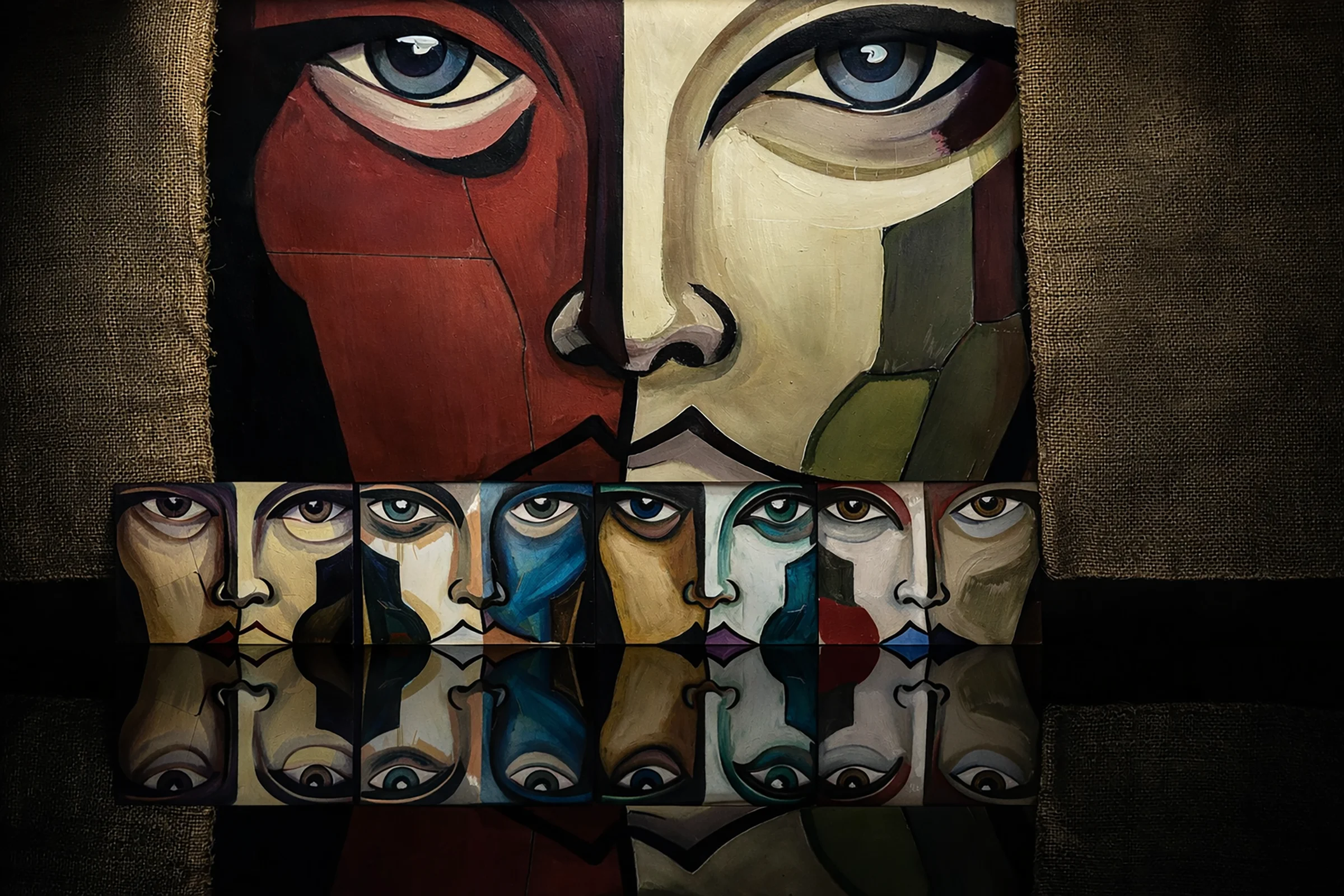 Stratified Faces 2019 series thumbnail