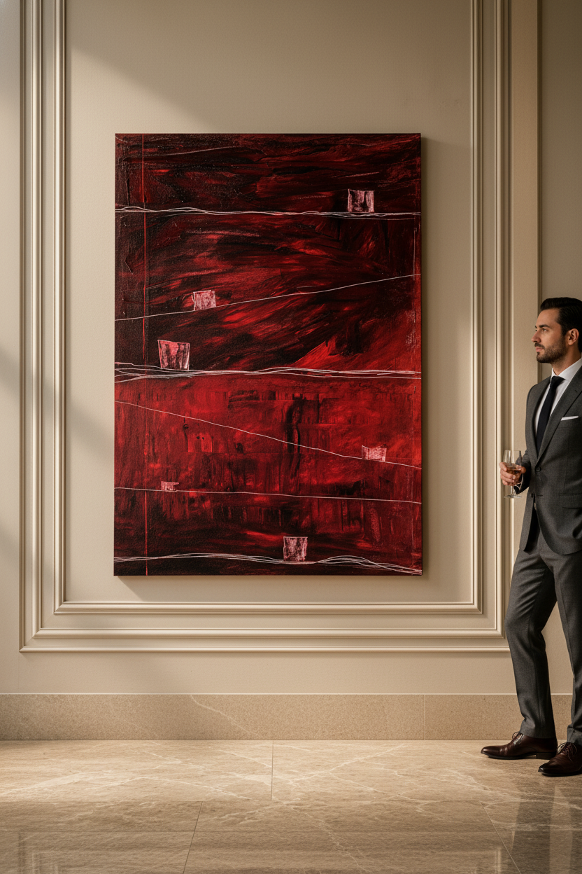 Strata #16 — Crimson Fault Territory by Maurizio Valch