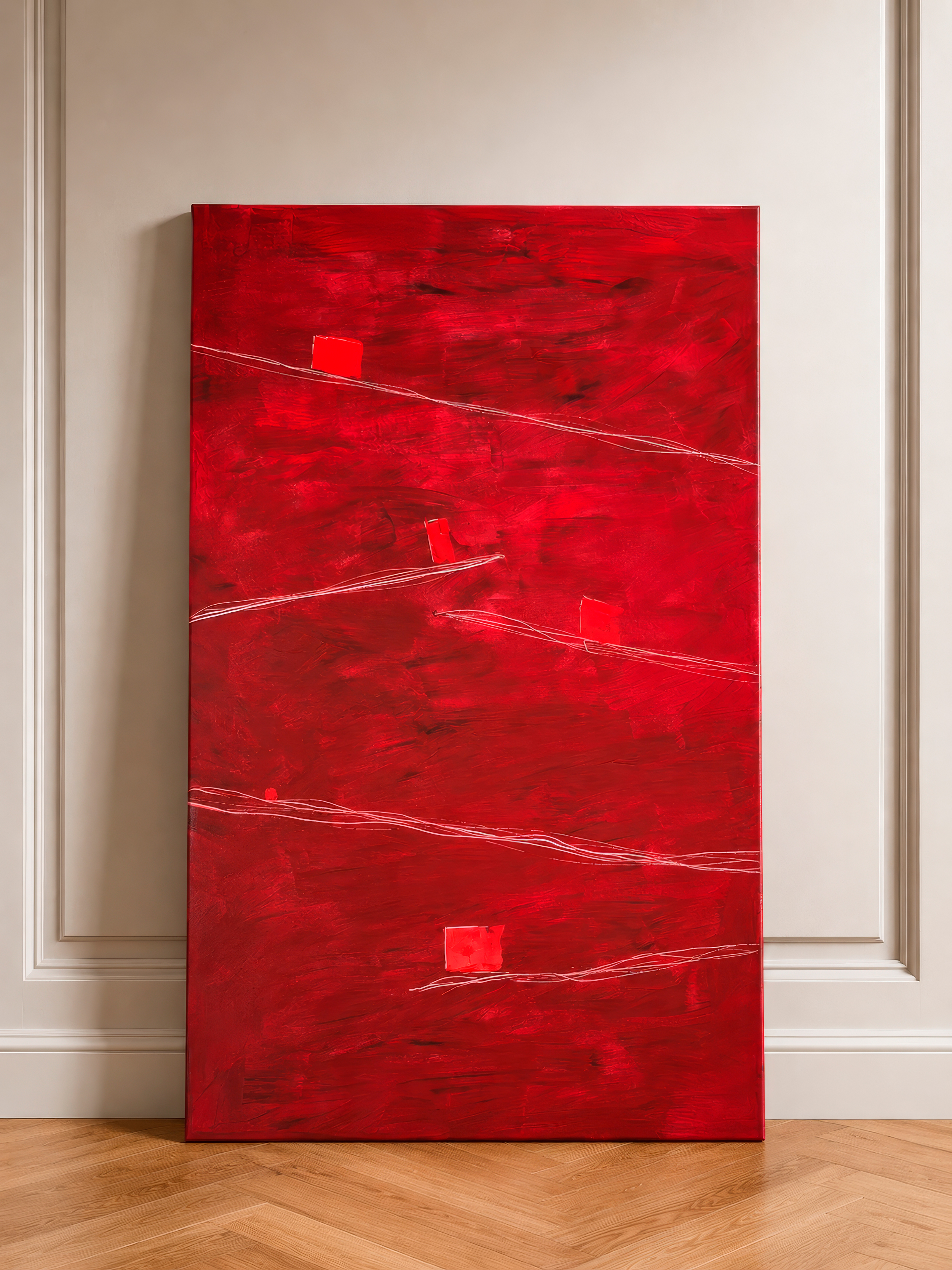 Strata #18 — Red Shifting Ground by Maurizio Valch