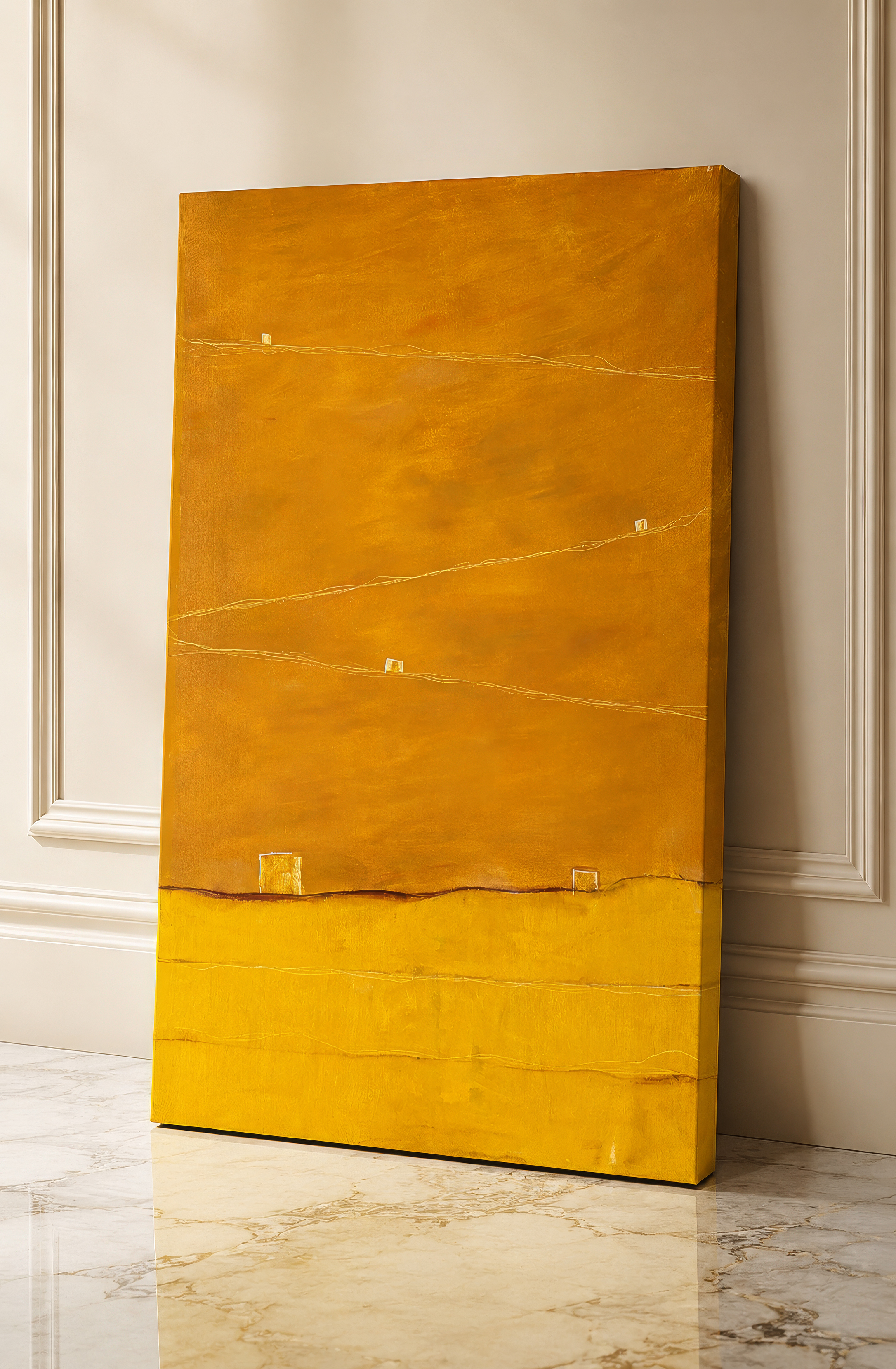 Strata #19 — Ochre Ground Frequency mockup
