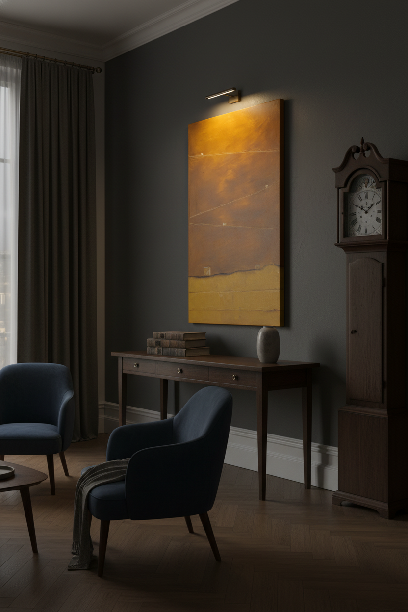 Strata #19 — Ochre Ground Frequency mockup