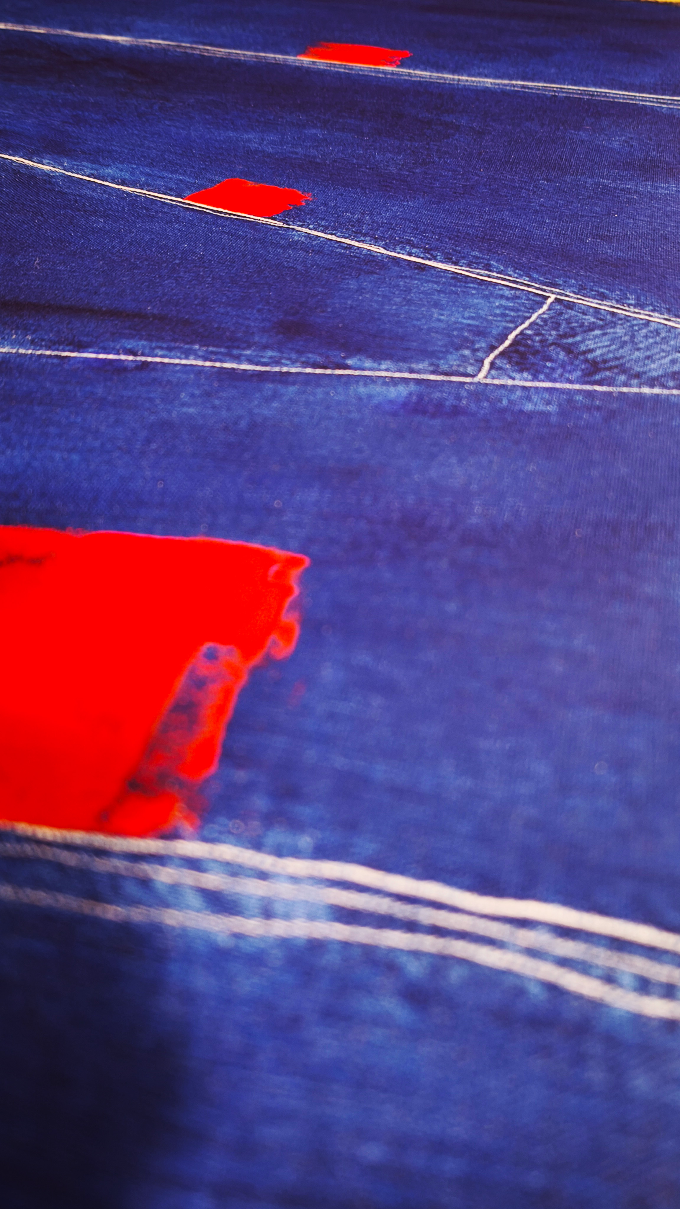 Strata #20 — Blue Ground Coordinates detail