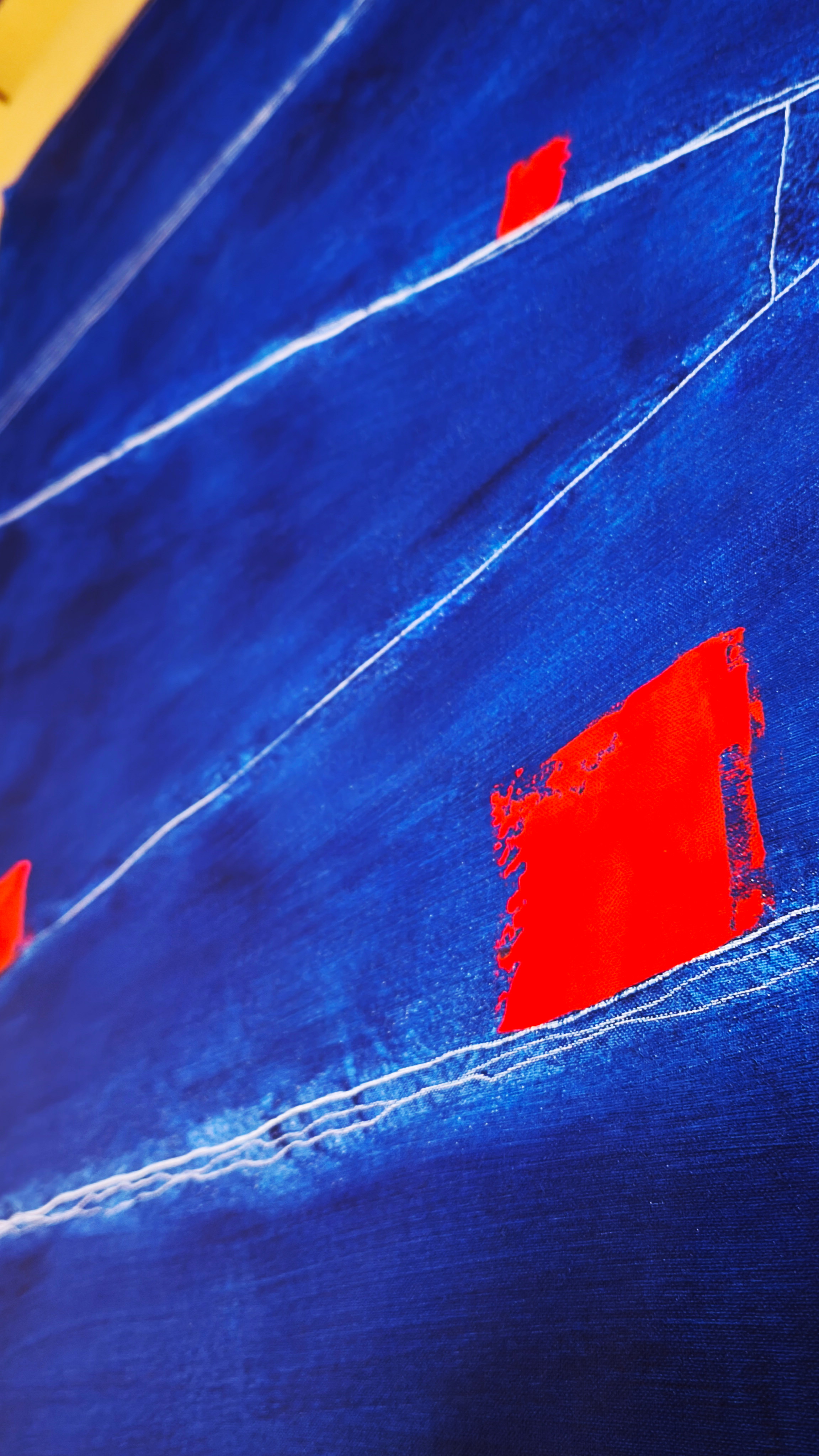 Strata #20 — Blue Ground Coordinates detail