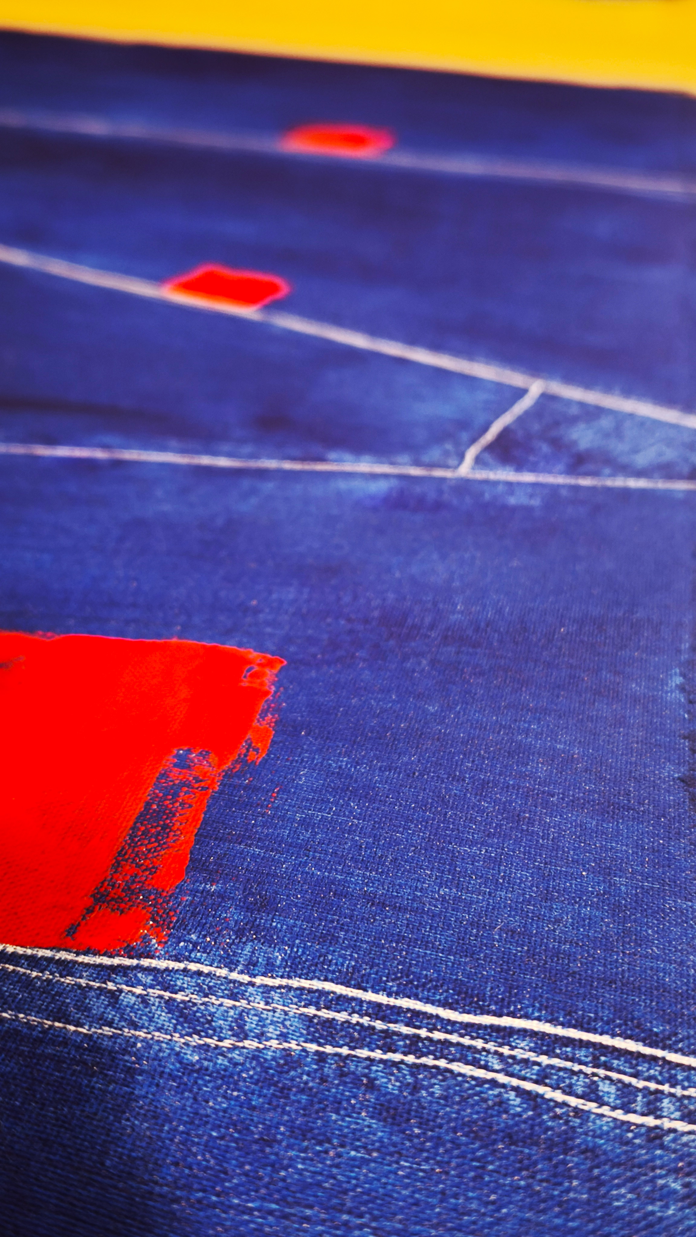 Strata #20 — Blue Ground Coordinates detail