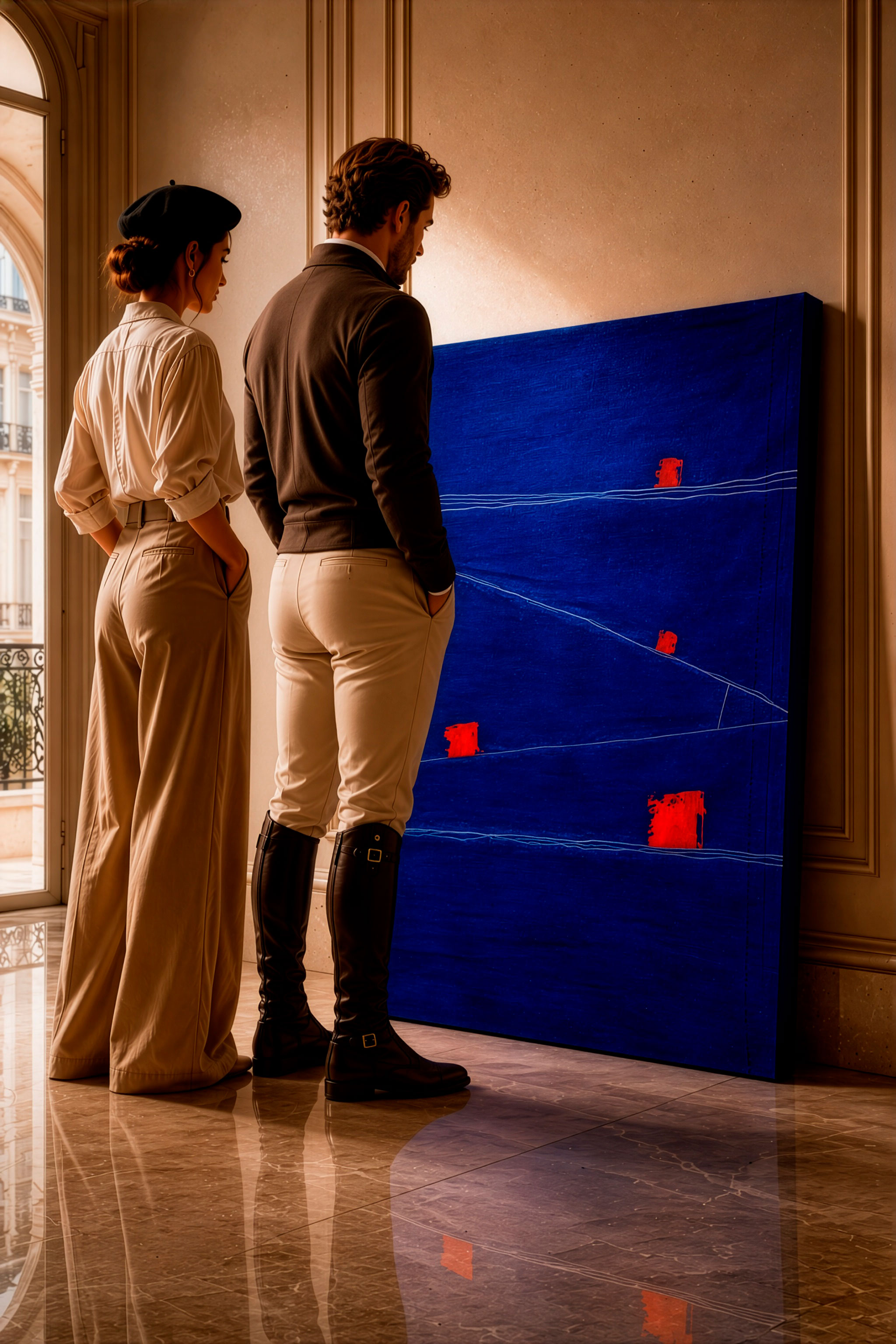Strata #20 — Blue Ground Coordinates mockup
